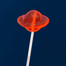 Load image into Gallery viewer, Red UFO Lollipops Cherry Flavor (24 Pieces)