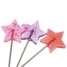 Load image into Gallery viewer, Starry Red Star Lollipops - Cherry (24 Pieces)