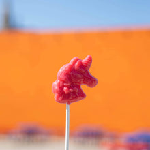 Load image into Gallery viewer, Juicy Red Unicorn Lollipops - Cherry (24 Pieces)
