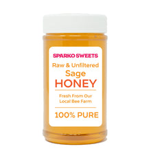 Load image into Gallery viewer, 100% Pure Raw Honey - Wildflower, Orange Blossom, Sage 3 lb.
